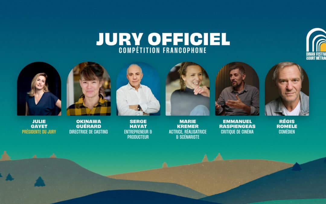 Le jury du 9e Dinan Festival du court métrage est au complet !